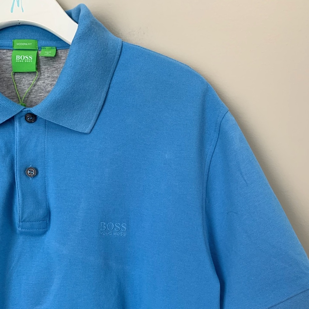 BOSS modern-fit polo shirt with logo embroidery - Picture 7 of 16